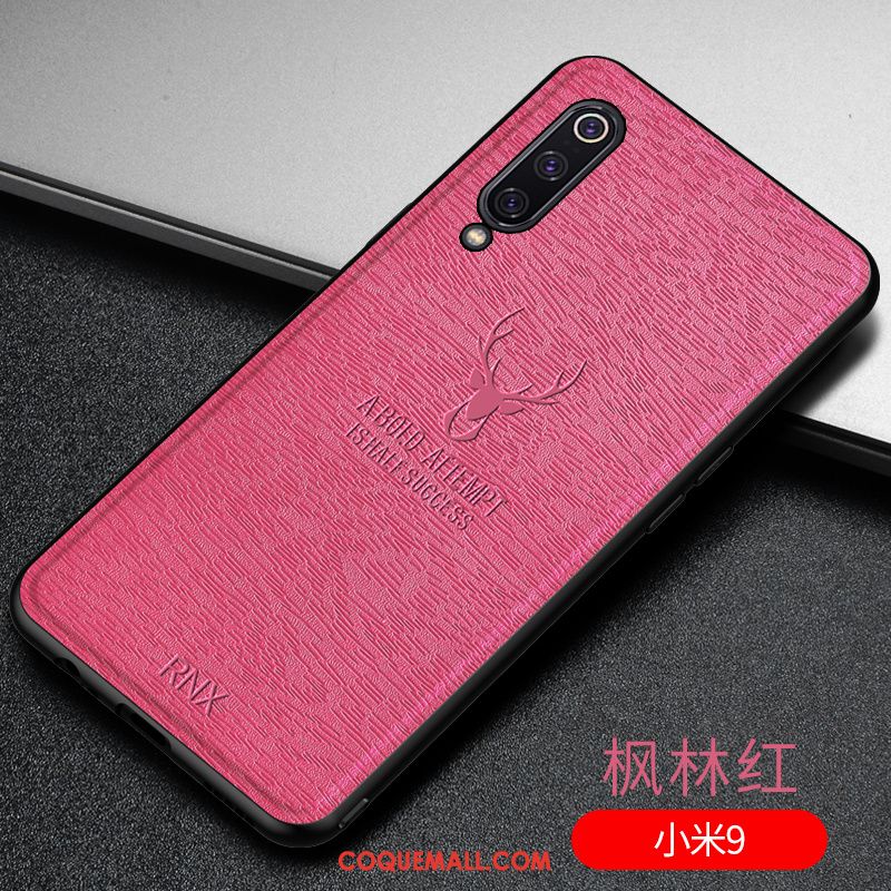 Étui Xiaomi Mi 9 Téléphone Portable Incassable Nouveau, Coque Xiaomi Mi 9 Protection Tout Compris Beige