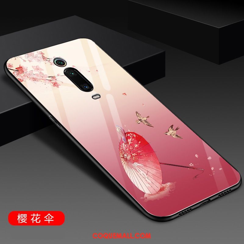 Étui Xiaomi Mi 9t Pro Sakura Créatif Tout Compris, Coque Xiaomi Mi 9t Pro Petit Nouveau Beige