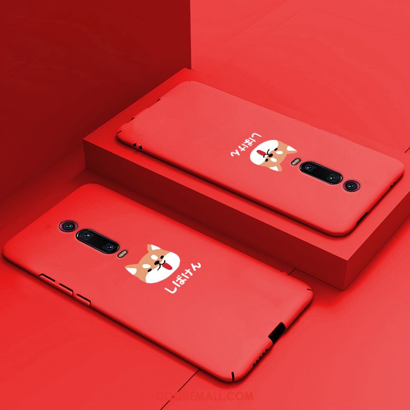 Étui Xiaomi Mi 9t Téléphone Portable Personnalité Délavé En Daim, Coque Xiaomi Mi 9t Marque De Tendance Tout Compris Beige