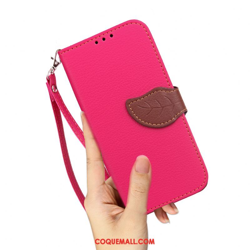 Étui Xiaomi Mi A2 Clamshell Marque De Tendance Rouge, Coque Xiaomi Mi A2 Incassable Créatif Beige