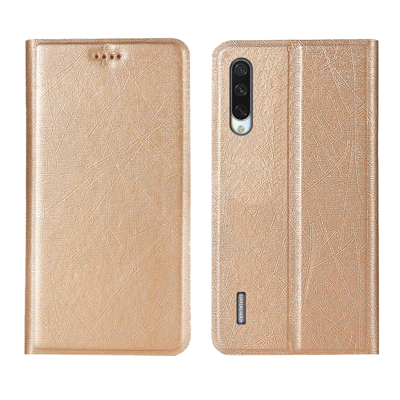 Étui Xiaomi Mi A3 Modèle Fleurie Tout Compris Protection, Coque Xiaomi Mi A3 En Cuir Téléphone Portable Beige