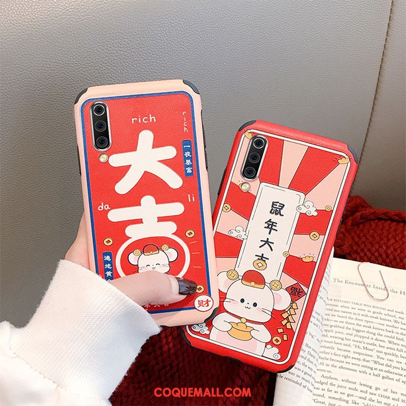 Étui Xiaomi Mi A3 Silicone Petit Jeunesse, Coque Xiaomi Mi A3 Téléphone Portable Tout Compris Beige