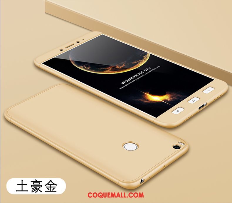 Étui Xiaomi Mi Max 2 Incassable Petit Légère, Coque Xiaomi Mi Max 2 Téléphone Portable Or Beige