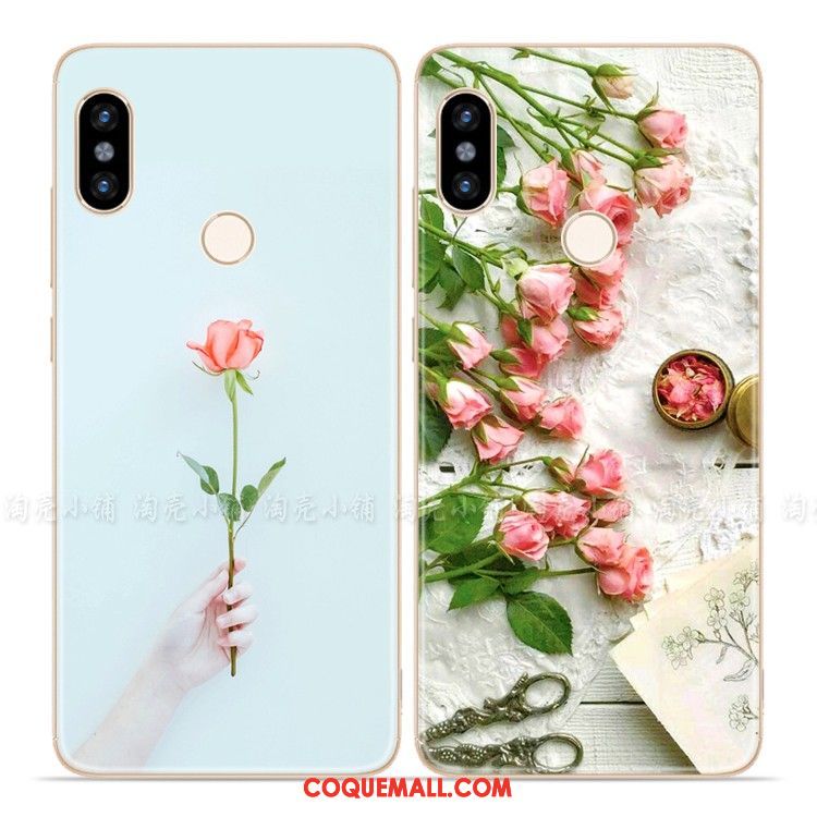 Étui Xiaomi Mi Max 3 Frais Fluide Doux Nouveau, Coque Xiaomi Mi Max 3 Téléphone Portable Créatif Beige