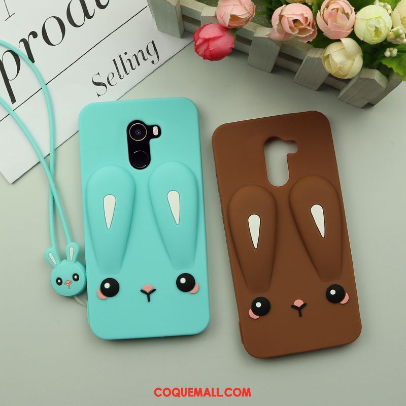 Étui Xiaomi Mi Mix 2 Dessin Animé Charmant Marque De Tendance, Coque Xiaomi Mi Mix 2 Ornements Suspendus Petit Braun Beige