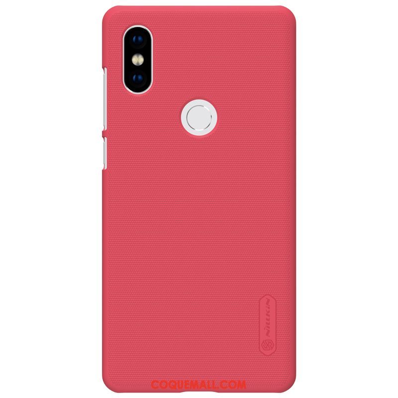 Étui Xiaomi Mi Mix 2s Or Petit Difficile, Coque Xiaomi Mi Mix 2s Téléphone Portable Délavé En Daim Beige