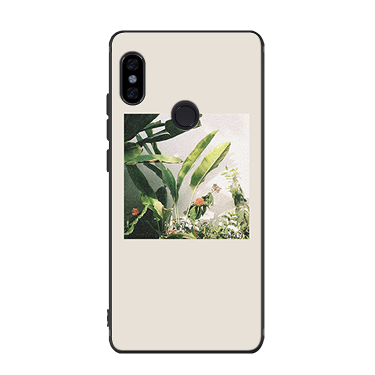 Étui Xiaomi Mi Mix 2s Téléphone Portable Vert Ornements Suspendus, Coque Xiaomi Mi Mix 2s Silicone Noir Beige