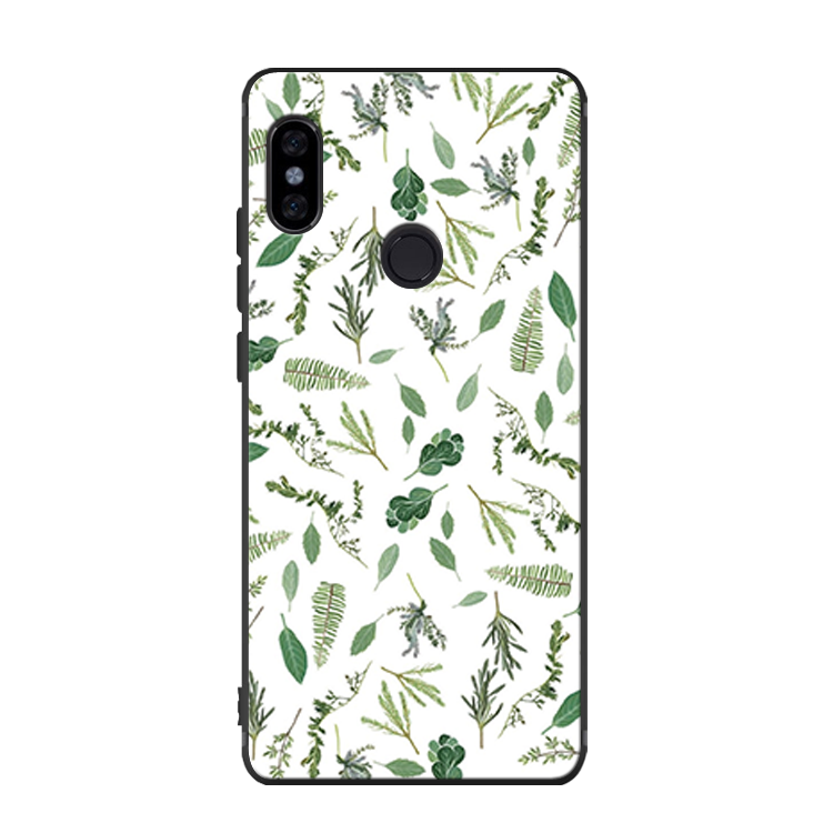 Étui Xiaomi Mi Mix 2s Vert Incassable Petit, Coque Xiaomi Mi Mix 2s Bordure Créatif Beige