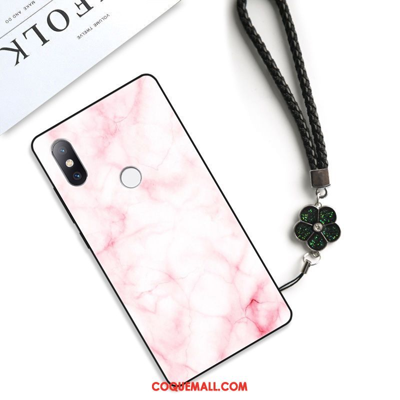 Étui Xiaomi Mi Mix 3 Tendance Art Incassable, Coque Xiaomi Mi Mix 3 Frais Créatif Beige