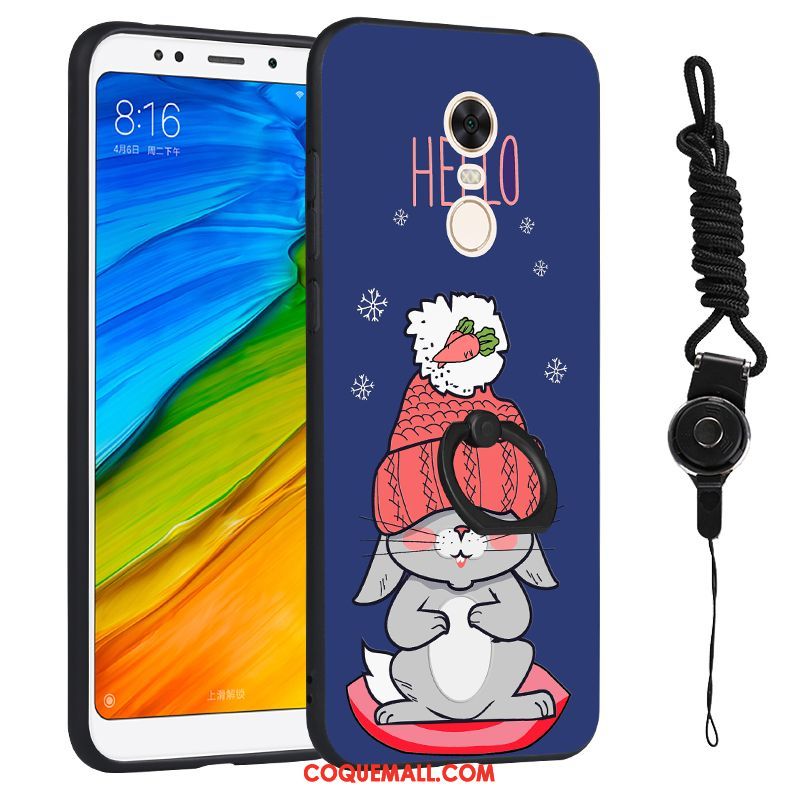 Étui Xiaomi Redmi 5 Charmant Dessin Animé Difficile, Coque Xiaomi Redmi 5 Petit Protection Beige