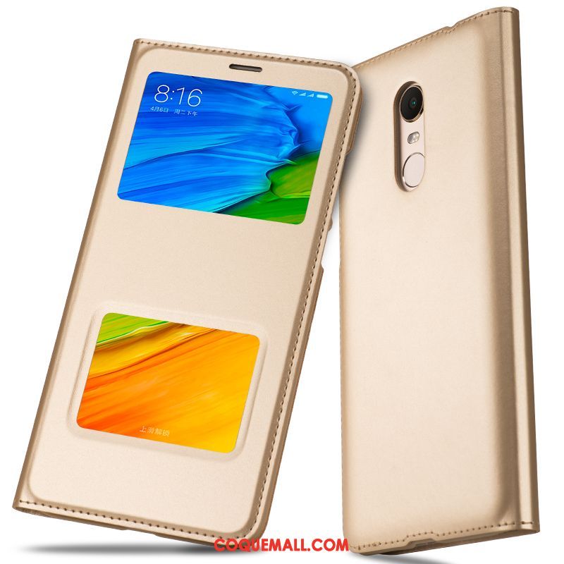 Étui Xiaomi Redmi 5 Plus Rouge Tout Compris Incassable, Coque Xiaomi Redmi 5 Plus Or Protection Beige