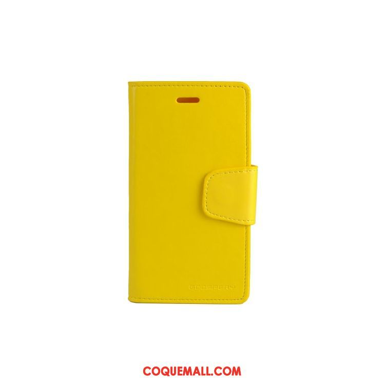 Étui Xiaomi Redmi 6 Étui En Cuir Silicone Protection, Coque Xiaomi Redmi 6 Jaune Incassable Beige