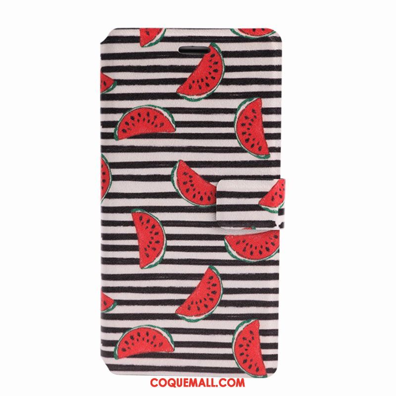 Étui Xiaomi Redmi 6a Protection Petit Rouge, Coque Xiaomi Redmi 6a Téléphone Portable Noir Beige