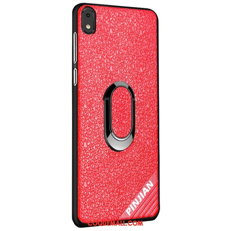 Étui Xiaomi Redmi 7a Modèle Fleurie Délavé En Daim Silicone, Coque Xiaomi Redmi 7a Protection Antidérapant Beige