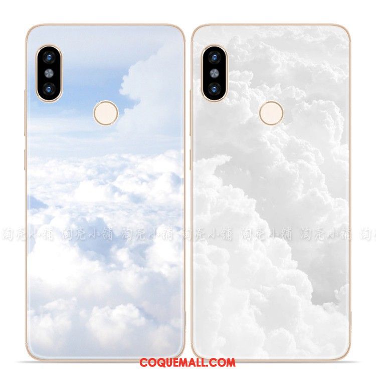 Étui Xiaomi Redmi Note 5 Frais Haute Petit, Coque Xiaomi Redmi Note 5 Simple Téléphone Portable Beige