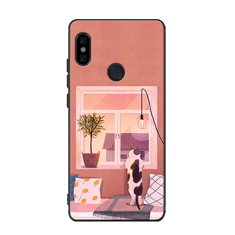 Étui Xiaomi Redmi Note 5 Téléphone Portable Silicone Protection, Coque Xiaomi Redmi Note 5 Petit Fluide Doux Beige