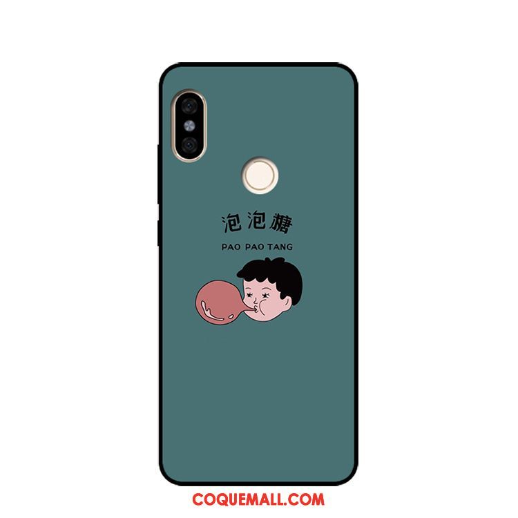 Étui Xiaomi Redmi Note 5 Vintage Créatif Petit, Coque Xiaomi Redmi Note 5 Rouge Vert Beige