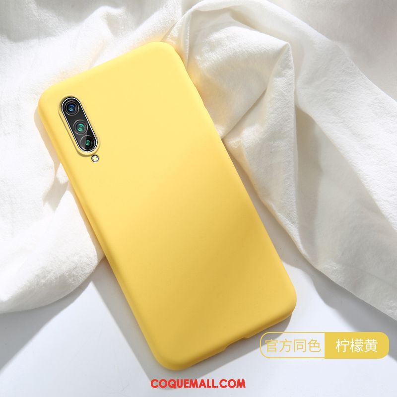 Étui Xiaomi Redmi Note 8t Fluide Doux Marque De Tendance Silicone, Coque Xiaomi Redmi Note 8t Très Mince Jaune Beige