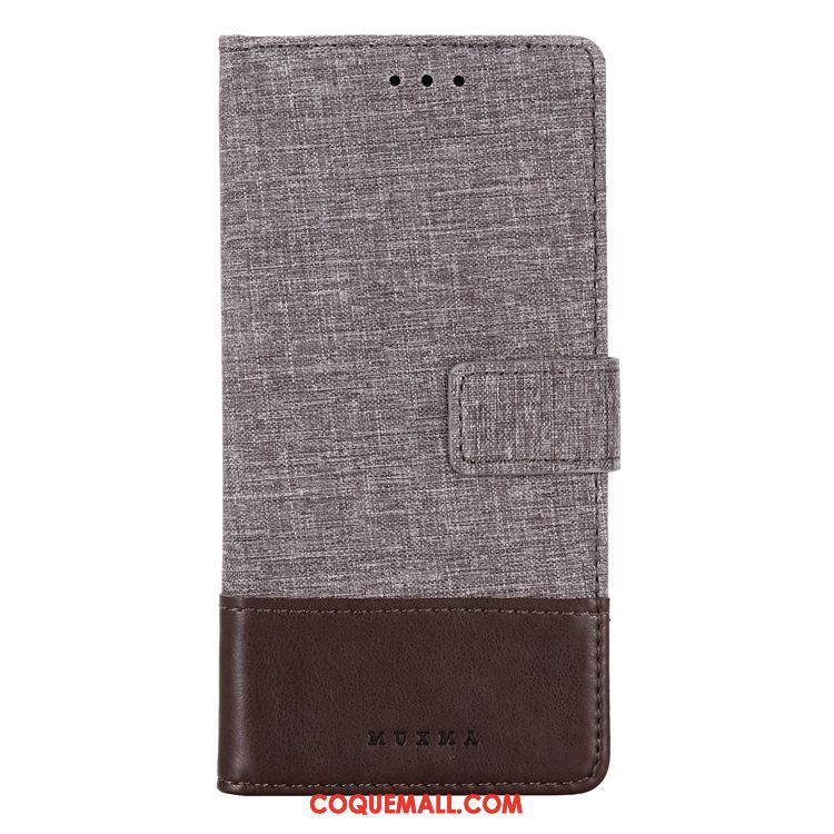 Étui Xiaomi Redmi Note 8t Modèle Fleurie Petit Incassable, Coque Xiaomi Redmi Note 8t En Cuir Carte Beige