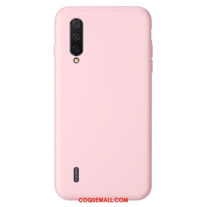 Étui Xiaomi Redmi Note 8t Simple Bordure Fluide Doux, Coque Xiaomi Redmi Note 8t Protection Incassable Beige