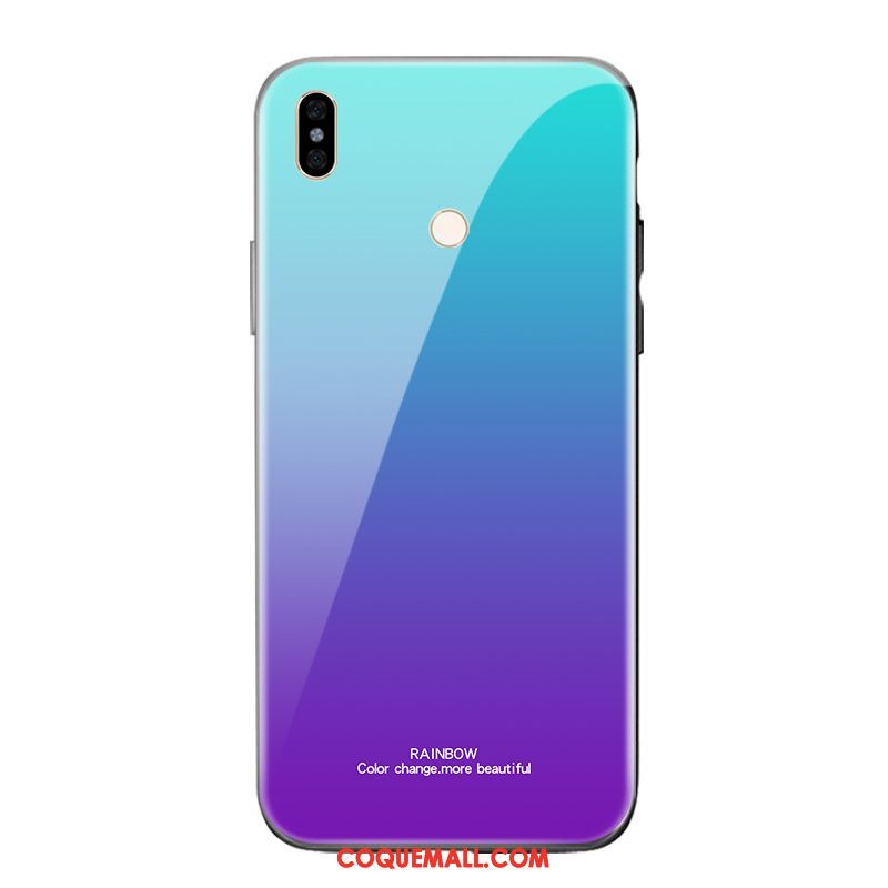 Étui Xiaomi Redmi S2 Amoureux Personnalité Dégradé, Coque Xiaomi Redmi S2 Téléphone Portable Bleu Beige