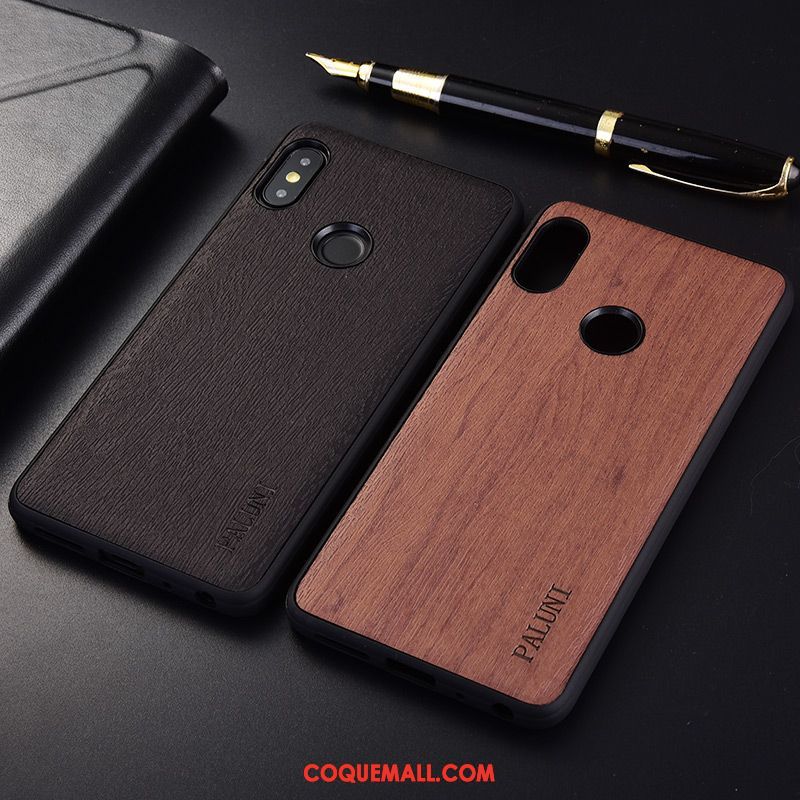 Étui Xiaomi Redmi S2 Rouge Marque De Tendance Créatif, Coque Xiaomi Redmi S2 Téléphone Portable Modèle Fleurie Braun Beige