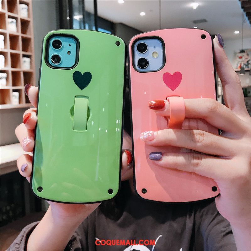 Étui iPhone 11 Incassable Amour Simple, Coque iPhone 11 Difficile Silicone