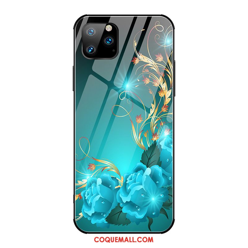 Étui iPhone 11 Pro Marque De Tendance Très Mince Bleu, Coque iPhone 11 Pro Téléphone Portable Tout Compris