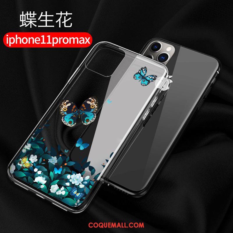 Étui iPhone 11 Pro Max Bleu Incassable Téléphone Portable, Coque iPhone 11 Pro Max Créatif Personnalité