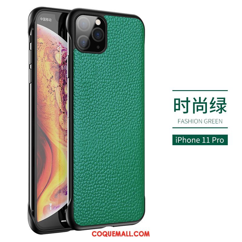 Étui iPhone 11 Pro Max Incassable Téléphone Portable Nouveau, Coque iPhone 11 Pro Max Protection Vert