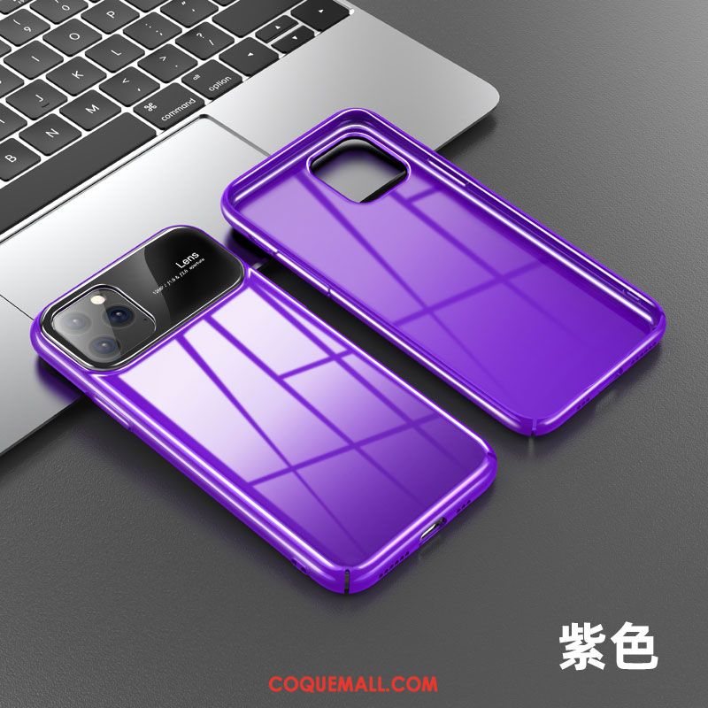 Étui iPhone 11 Pro Max Téléphone Portable Amoureux Nouveau, Coque iPhone 11 Pro Max Net Rouge Violet