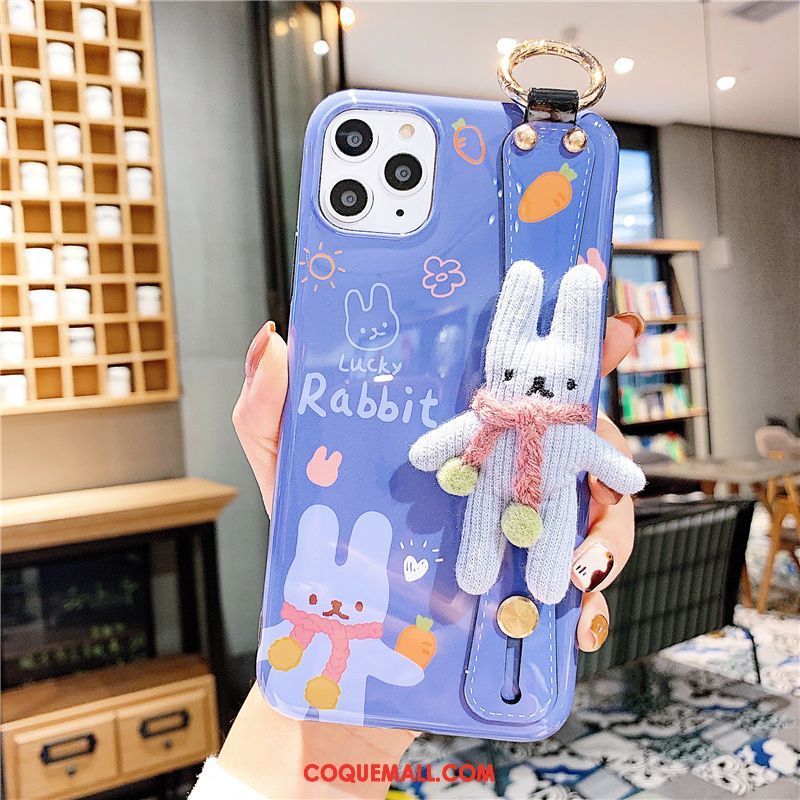 Étui iPhone 11 Pro Max Téléphone Portable Lapin Créatif, Coque iPhone 11 Pro Max Nouveau Incassable