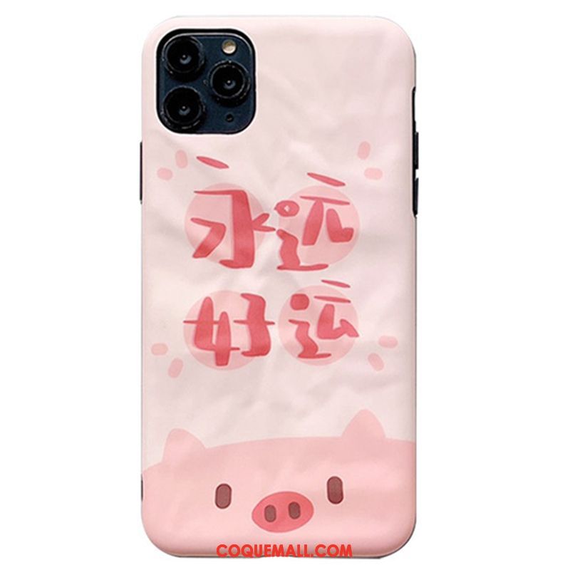 Étui iPhone 11 Pro Silicone Créatif Incassable, Coque iPhone 11 Pro Personnalité Fluide Doux