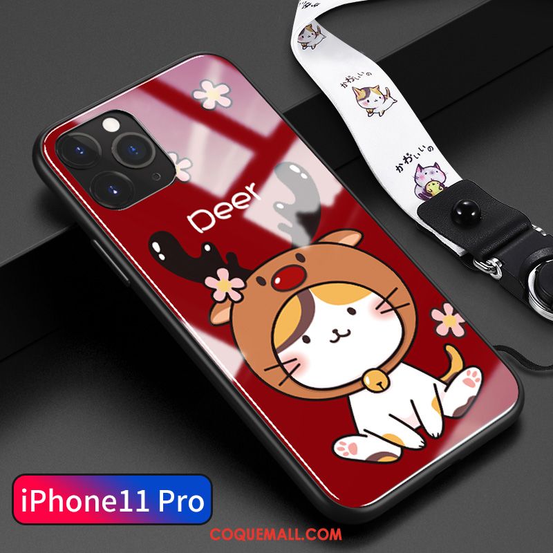 Étui iPhone 11 Pro Tout Compris Téléphone Portable Dessin Animé, Coque iPhone 11 Pro Très Mince Charmant