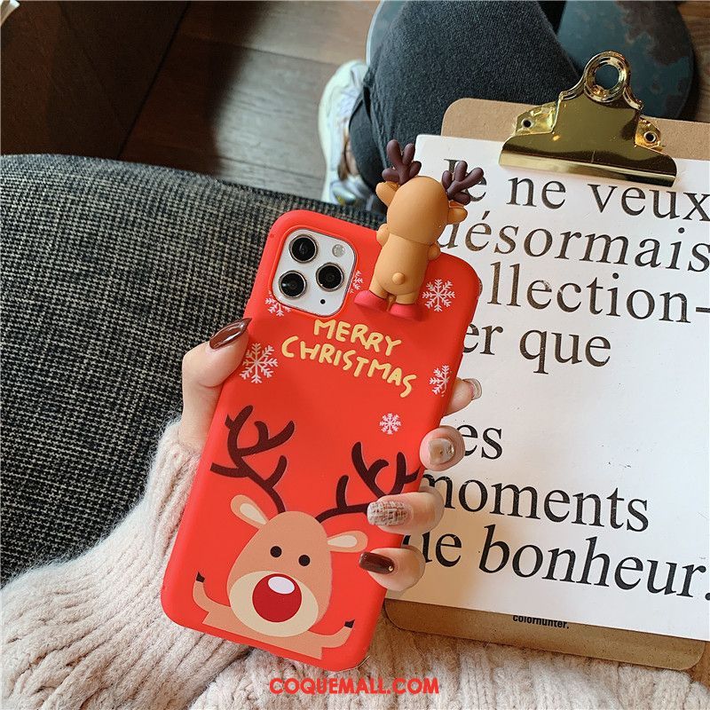 Étui iPhone 11 Pro Vent Noël Amoureux, Coque iPhone 11 Pro Personnalité Rouge