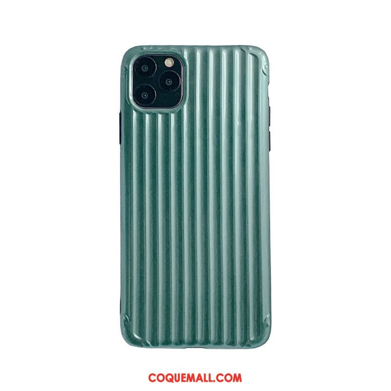 Étui iPhone 11 Pro Vert Fluide Doux Tout Compris, Coque iPhone 11 Pro Silicone Simple