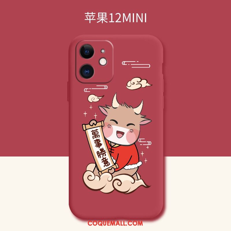 Étui iPhone 12 Mini Charmant Tendance Nouveau, Coque iPhone 12 Mini Créatif Dessin Animé