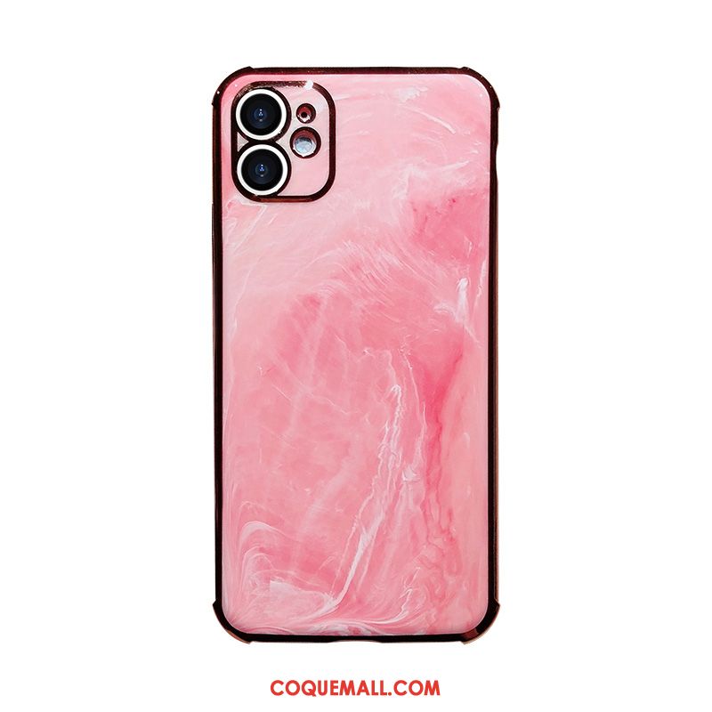 Étui iPhone 12 Mini Rose Net Rouge Tout Compris, Coque iPhone 12 Mini Grand Modèle Fleurie