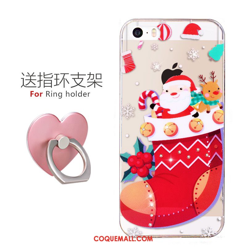 Étui iPhone 5 / 5s Super Mignon Tout Compris Nouveau, Coque iPhone 5 / 5s Dessin Animé Strass