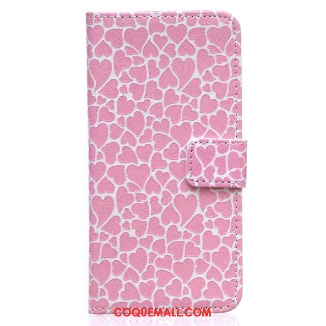 Étui iPhone 5c Clamshell Rose Tendance, Coque iPhone 5c Étui En Cuir Protection