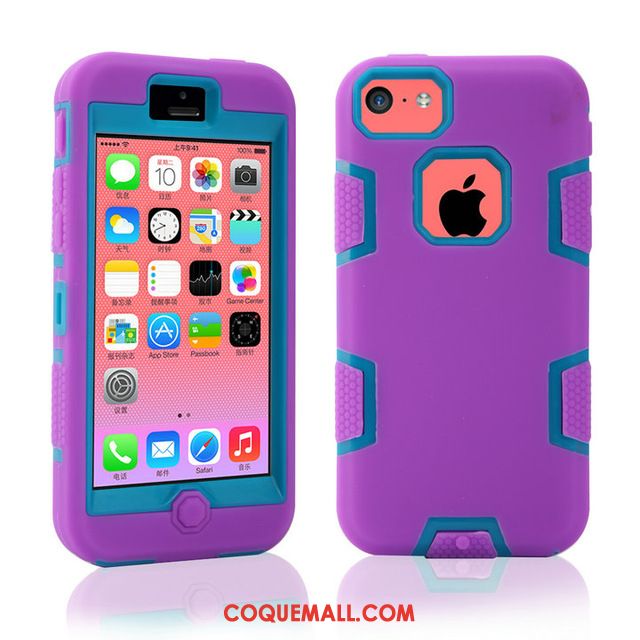 Étui iPhone 5c Fluide Doux Silicone Nouveau, Coque iPhone 5c Incassable Tout Compris