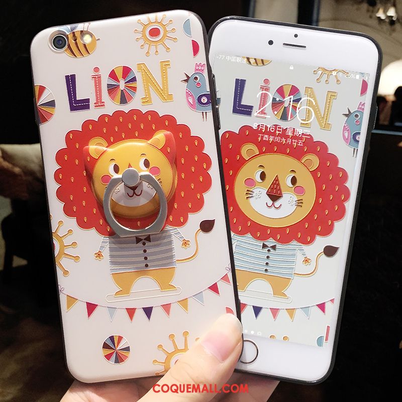 Étui iPhone 6 / 6s Créatif Téléphone Portable Lion, Coque iPhone 6 / 6s Protection Style Chinois