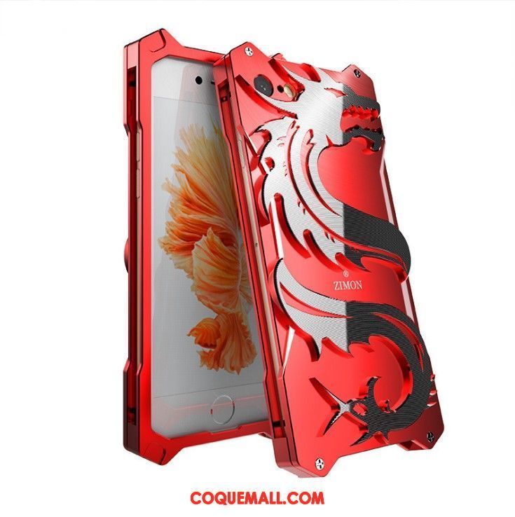 Étui iPhone 6 / 6s Dragon Incassable Luxe, Coque iPhone 6 / 6s Téléphone Portable Border