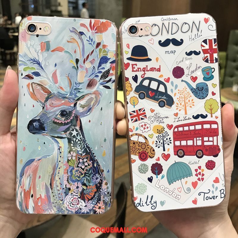 Étui iPhone 6 / 6s Graffiti Simple Silicone, Coque iPhone 6 / 6s Élégant Marque De Tendance