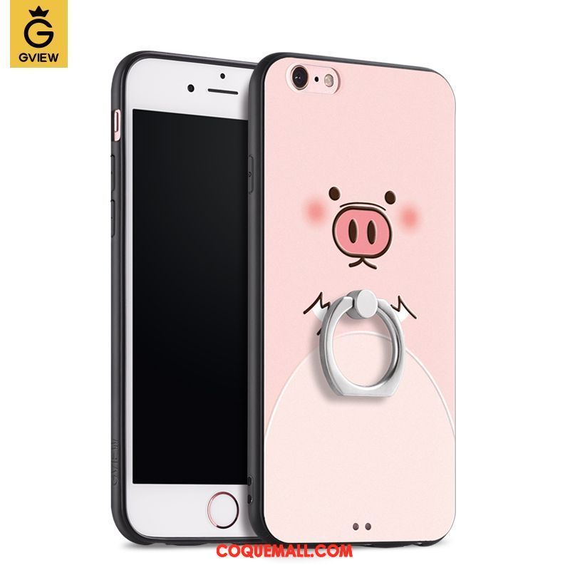 Étui iPhone 6 / 6s Plus Cou Suspendu Incassable Silicone, Coque iPhone 6 / 6s Plus Personnalité Créatif