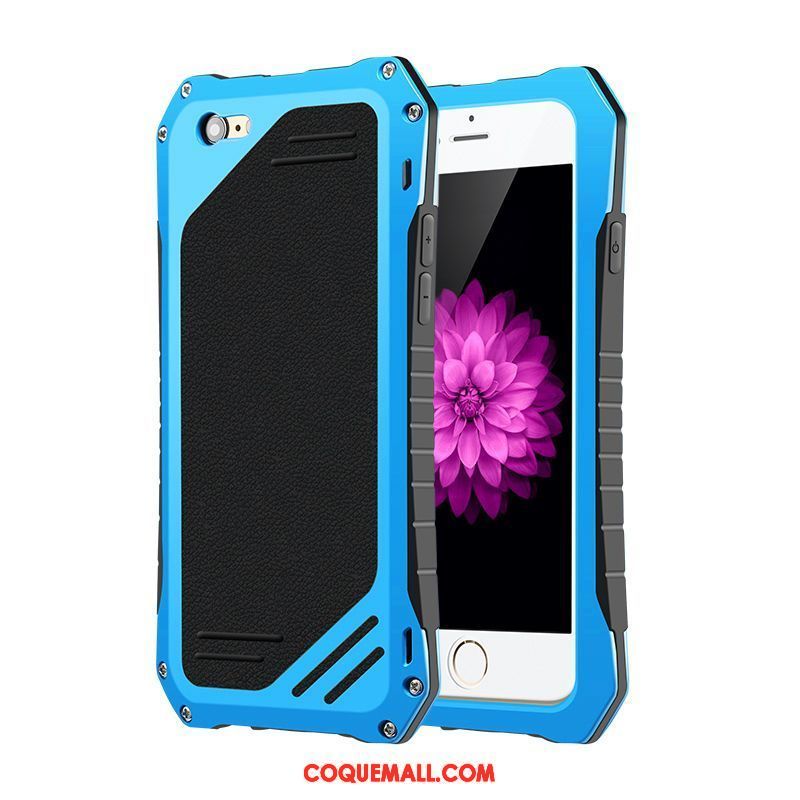 Étui iPhone 6 / 6s Plus Incassable Tendance Métal, Coque iPhone 6 / 6s Plus Trois Défenses Protection