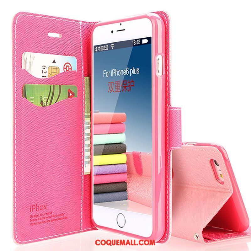 Étui iPhone 6 / 6s Plus Téléphone Portable Incassable Tout Compris, Coque iPhone 6 / 6s Plus Rouge Nouveau