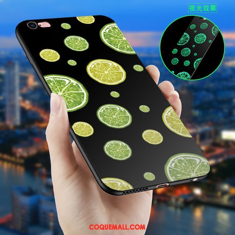 Étui iPhone 6 / 6s Plus Téléphone Portable Tout Compris Lumineuses, Coque iPhone 6 / 6s Plus Vert Marque De Tendance