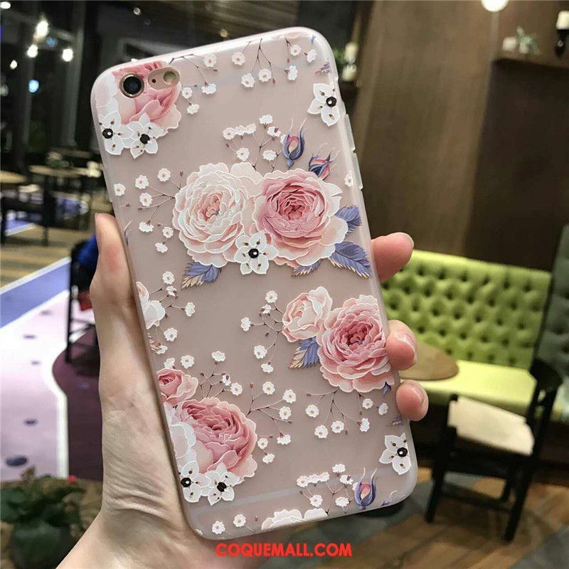 Étui iPhone 6 / 6s Tendance Fluide Doux Téléphone Portable, Coque iPhone 6 / 6s Incassable Tout Compris