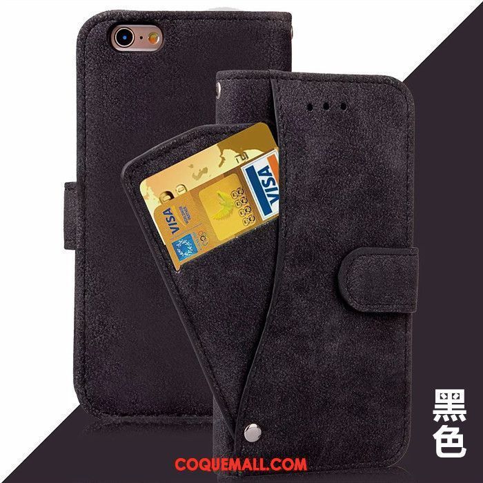 Étui iPhone 6 / 6s Étui En Cuir Créatif Incassable, Coque iPhone 6 / 6s Carte Protection